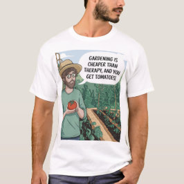 Camiseta La jardinería del tomate Lover es terapia