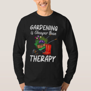 Camiseta La Jardinería Es Más Barata Que El Whisp De La Pla