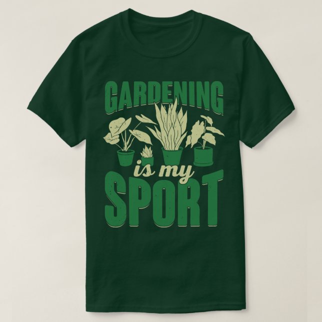 Camiseta La jardinería es mi regalo de jardinería para plan (Diseño del anverso)