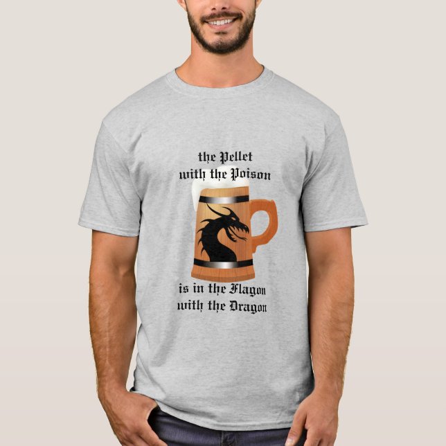 Camiseta La jarra con el dragón (Anverso)
