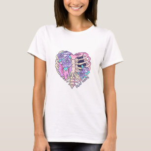 Camiseta La jaula interna de la costilla de los muertos de 
