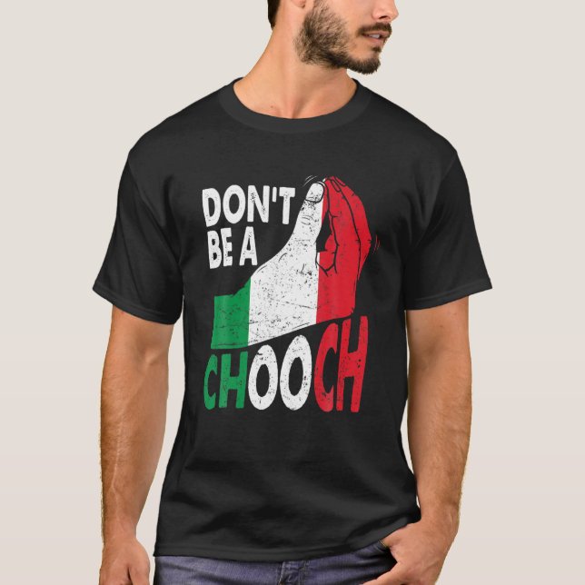 Camiseta La jerga italiana no es una broma italiana (Anverso)
