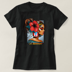 Camiseta La Jibaraza 11 – Jíbara Puertorriqueña • Boricua