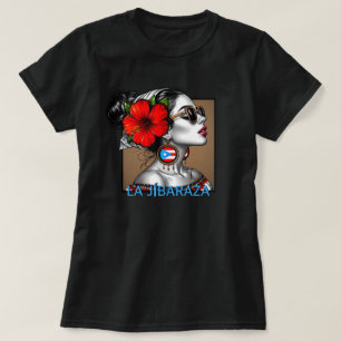 Camiseta La Jibaraza 13 – Jíbara Puertorriqueña • Boricua