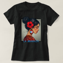 Camiseta La Jibaraza 14 – Jíbara Puertorriqueña • Boricua