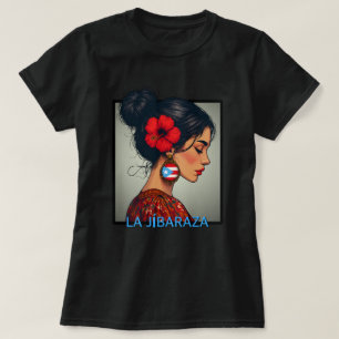Camiseta La Jibaraza 14 – Jíbara Puertorriqueña • Boricua