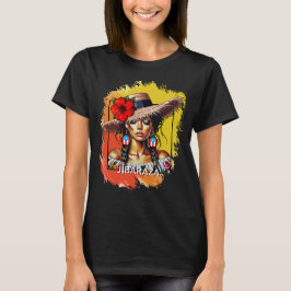 Camiseta La Jibaraza 5 – Jíbara Puertorriqueña • Boricua