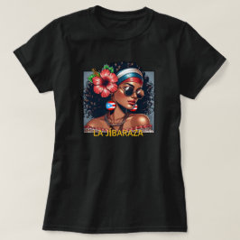 Camiseta La Jibaraza 6 – Jíbara Puertorriqueña • Boricua