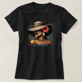 Camiseta La Jibaraza 8 – Jíbara Puertorriqueña • Boricua