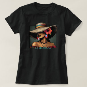 Camiseta La Jibaraza 8 – Jíbara Puertorriqueña • Boricua