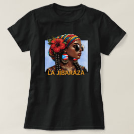 Camiseta La Jibaraza 9 – Jíbara Puertorriqueña • Boricua