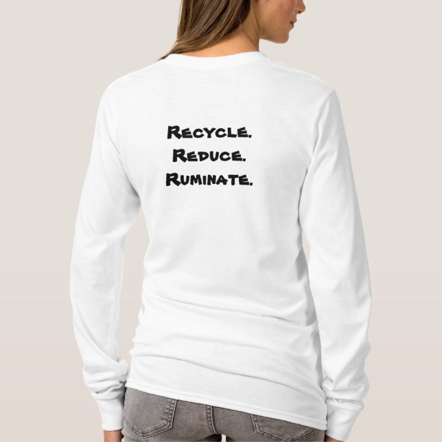 Camiseta La jirafa recicla (Reverso)