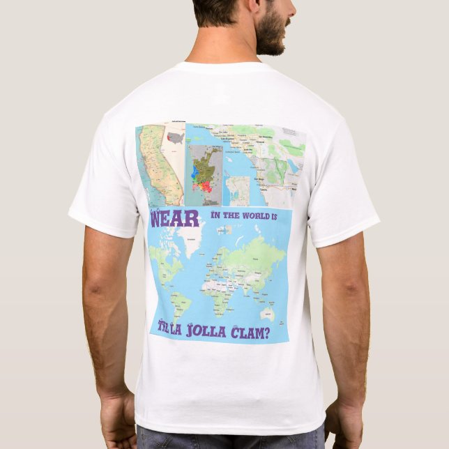 Camiseta La Jolla CLAM DIP t-Shirt (Reverso)
