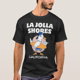 Camiseta LA JOLLA SHORES CALIFORNIA Surfing Retro Wave Vint