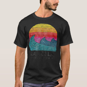 Camiseta La Jolla Surfing Waves Beach Retro California Suns