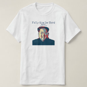 Camiseta La Jong-O.N.U Kim graso de Kim el tercer 脂肪金第三