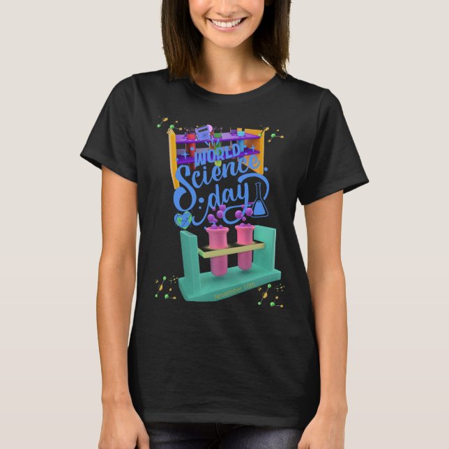 Camiseta la Journée mondiale de la science  (Anverso)