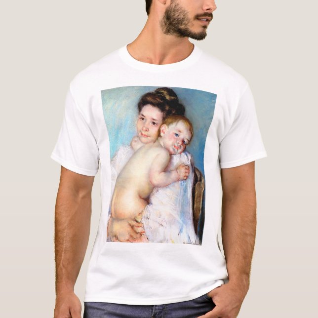 Camiseta La joven madre, Cassatt (Anverso)