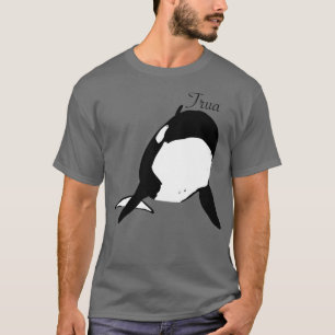 Camiseta la joven TRUA, la ballena asesina