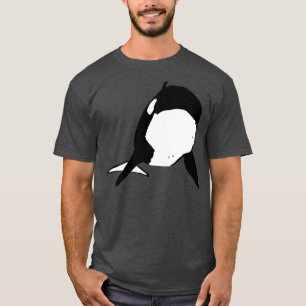 Camiseta la joven TRUA la ballena asesina sin nombre