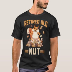 Camiseta La jubilación de Squirrel viejo