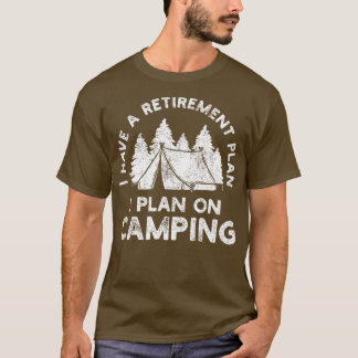 Camiseta La jubilación del Escultismo en Camping