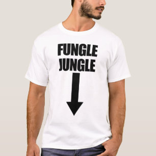 Camiseta La jungla de fungle con la flecha abajo la Embaraz