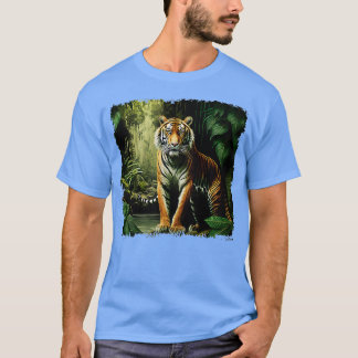Camiseta La jungla de los tigres y el Safari salvaje me tig