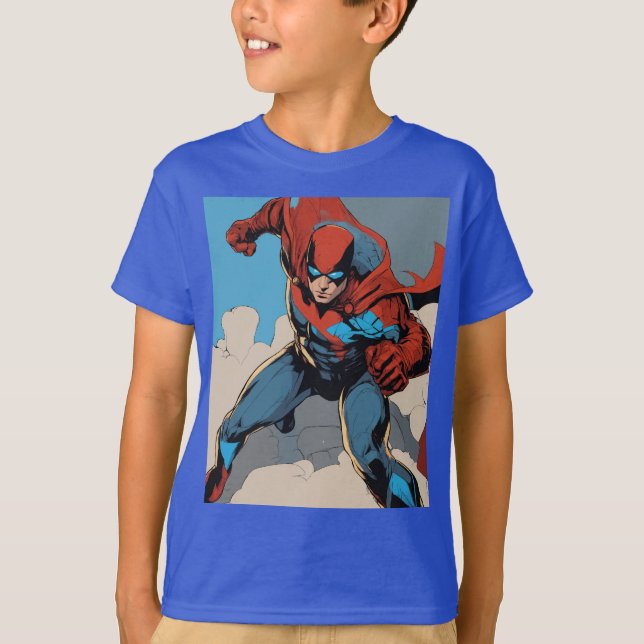 Camiseta La justicia en Sky: desata el poder en el interior (Anverso)