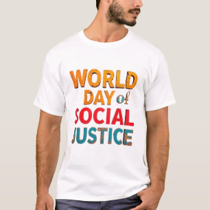 Camiseta La Justicia Social Encarna Los Principios De Igual