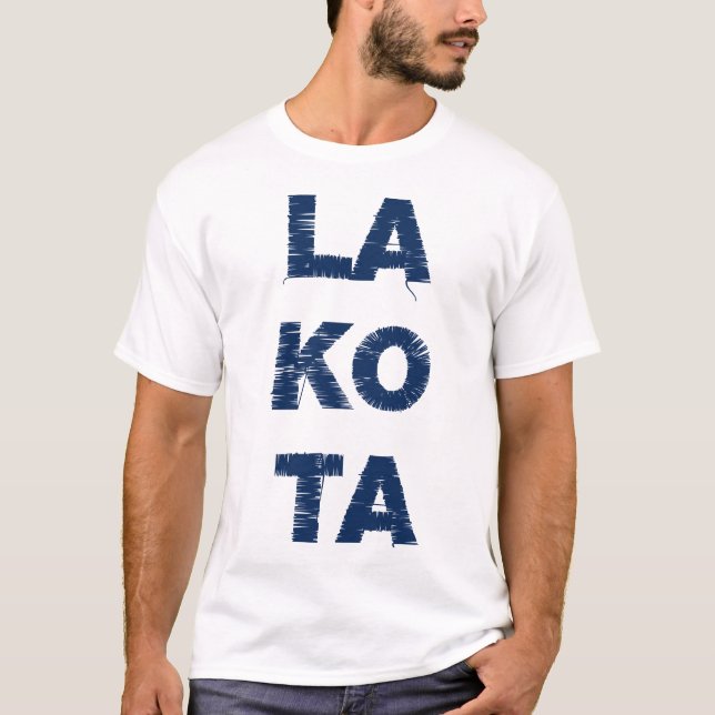 Camiseta LA KO TA Navy (Anverso)