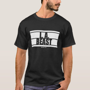 Camiseta La L A Bestia Atleta Bodybuilding Gym Fitne