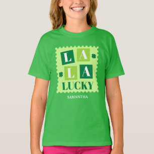 Camiseta La La Lucky Día de San Patricio Personalizado para