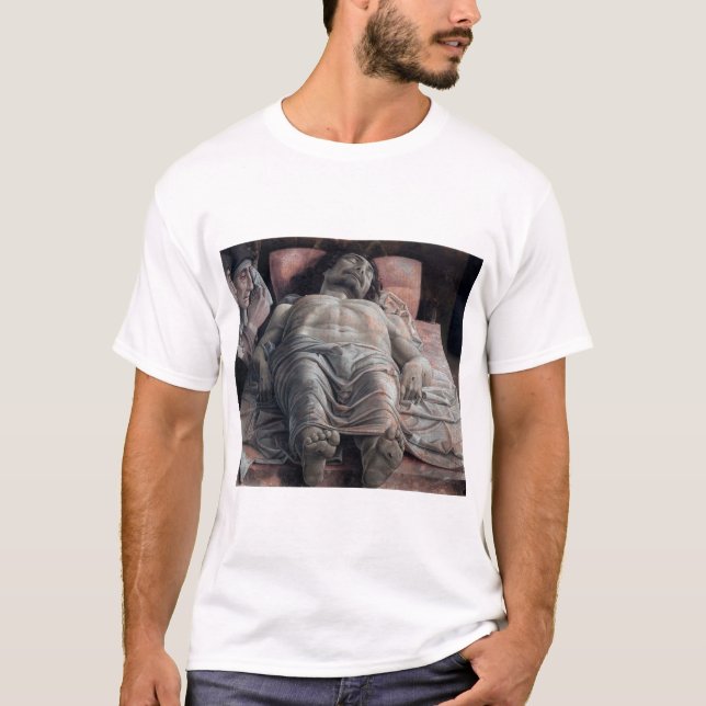 Camiseta La Lamentación por el Cristo muerto, Mantegna (Anverso)
