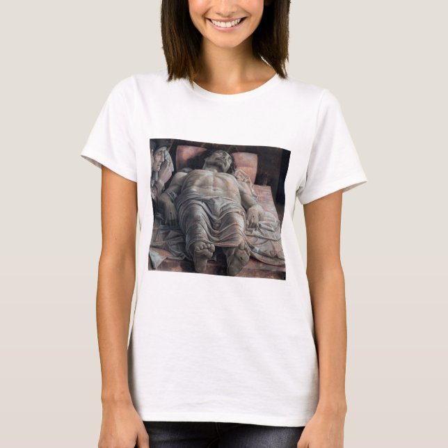 Camiseta La Lamentación por el Cristo muerto, Mantegna (Anverso)
