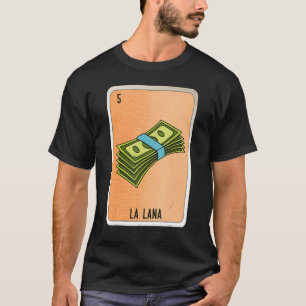 Camiseta La Lana: Cartas de Bingo de Lóloga Mexicana