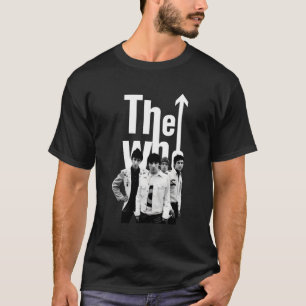 Camiseta La Larga Manga De La Banda Blanca Negra Del Funcio