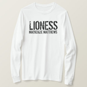 Camiseta La larga manga de las mujeres con personalidad pro