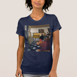Camiseta La lección de música de Johannes Vermeer (circa166