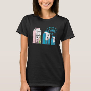 Camiseta La leche de soja debe ser vegetariana vegana españ