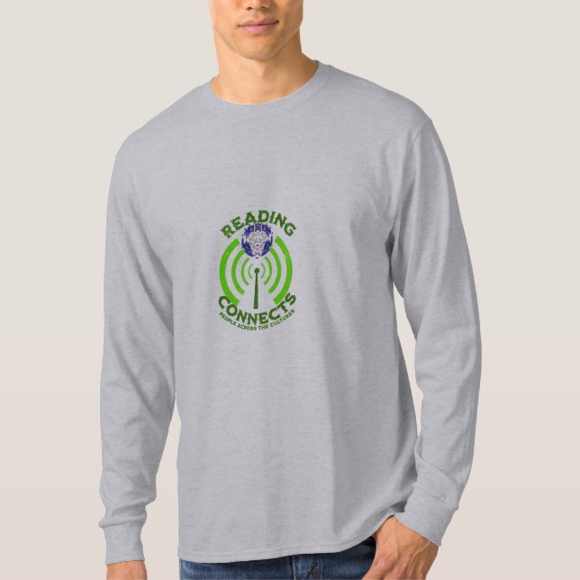 Camiseta "La lectura conecta a las personas a través de las (Anverso)