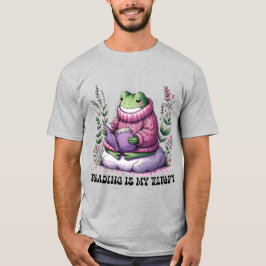 Camiseta La lectura de rangos es mi terapia