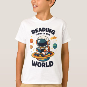 Camiseta La lectura es fuera de este mundo