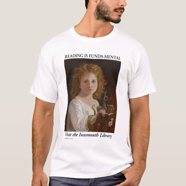 Camiseta La lectura es Funda-Mental-W-TIPO (Anverso)