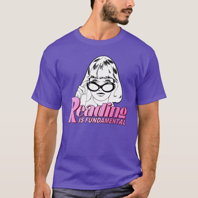 Camiseta La lectura es fundamental (Anverso)