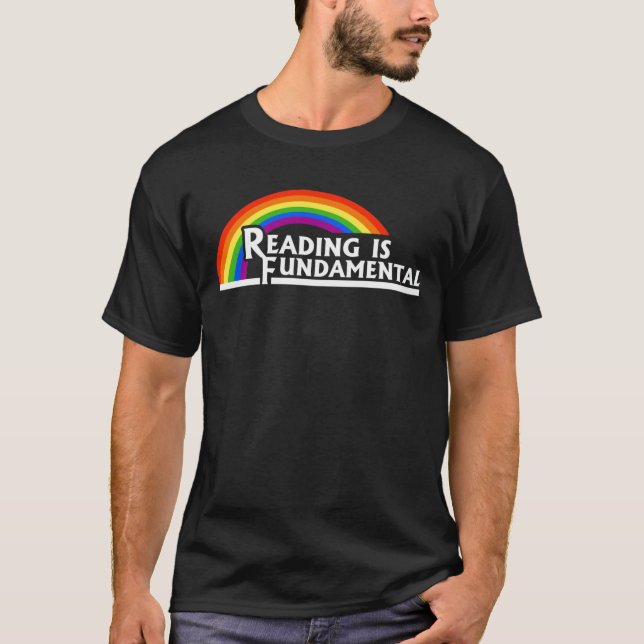 Camiseta La lectura es fundamental (Anverso)