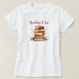 Camiseta La lectura es lit, amante de los libros