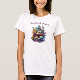 Camiseta La lectura es mágica