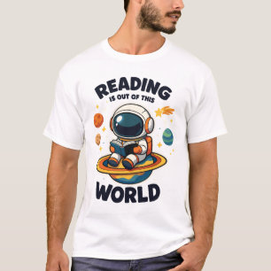 Camiseta La lectura está fuera de este mundo