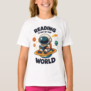 Camiseta La lectura está fuera de este mundo